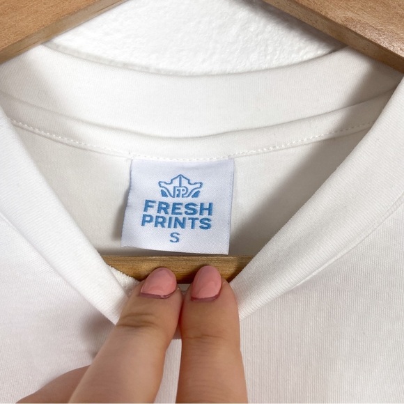 NWOT Fresh Prints Sz. S Gamma Phi Beta Cherry Big Shirt - Picture 4 of 6